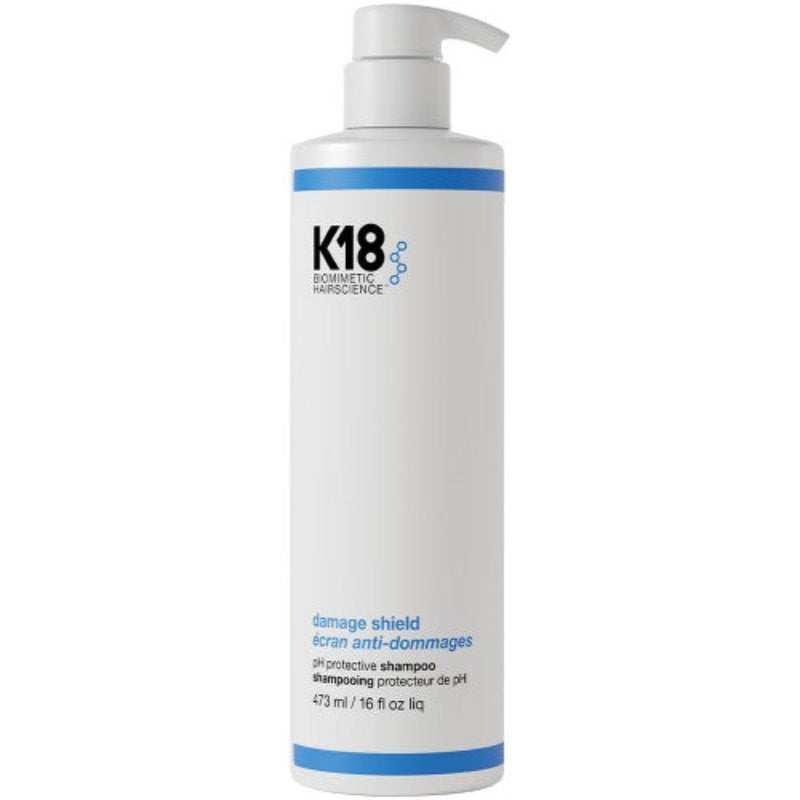 K18 shampoo bottle on a white background 16 oz