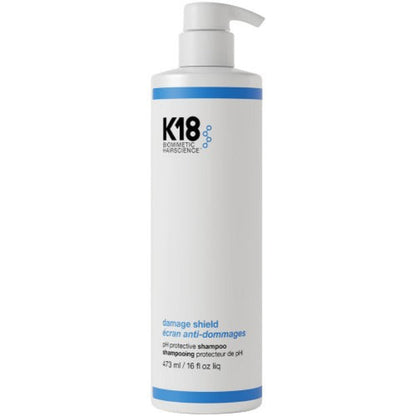 K18 shampoo bottle on a white background 16 oz