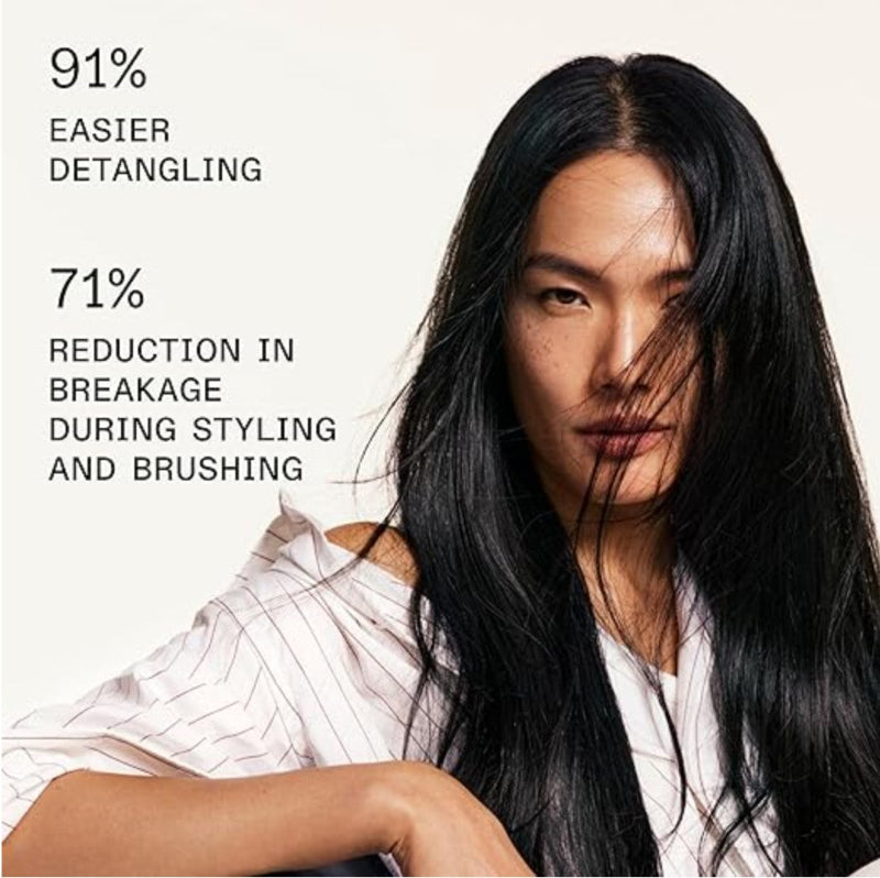 easier tangling with reduction in breakage during styling and brushing