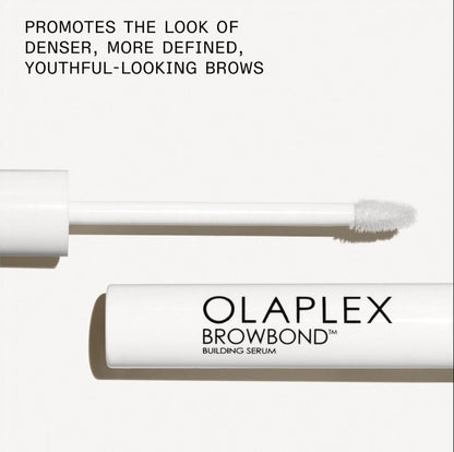 Olaplex browbond building serum showing to promote the look denser, more defined, youthful-looking brows